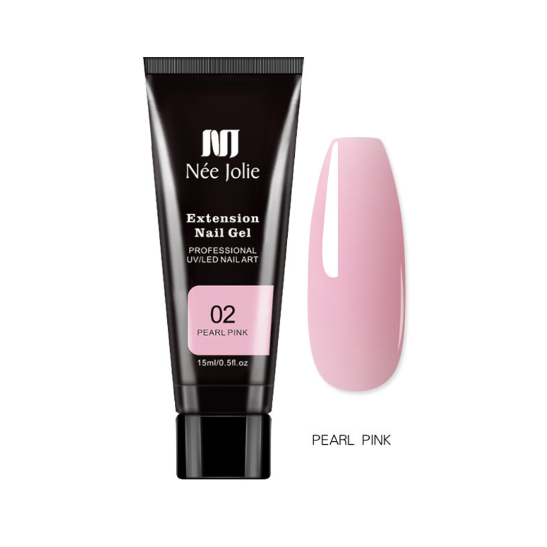 Poly Gel For Nails - Pearl Pink