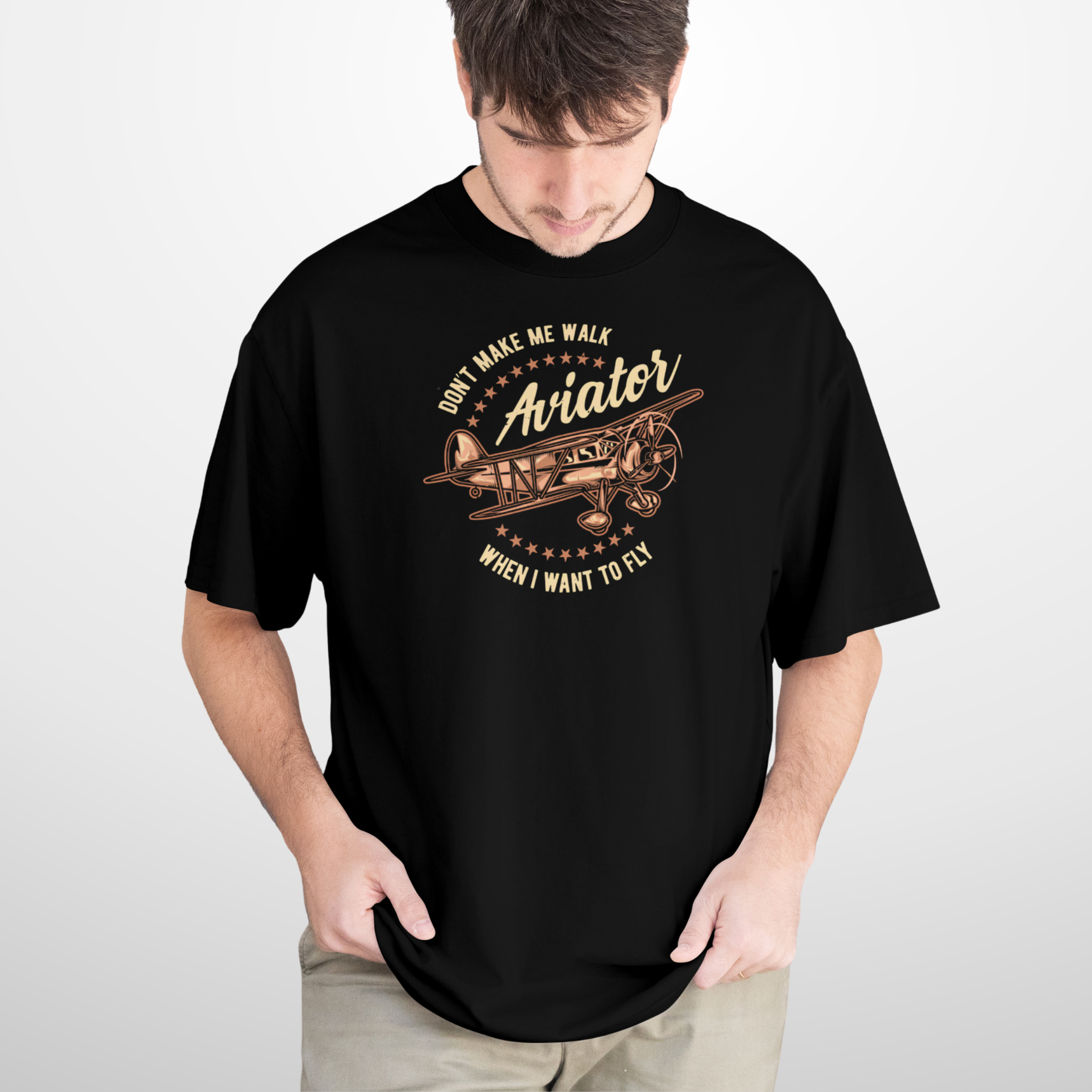 Drop Shoulder T-shirt - SHJ3