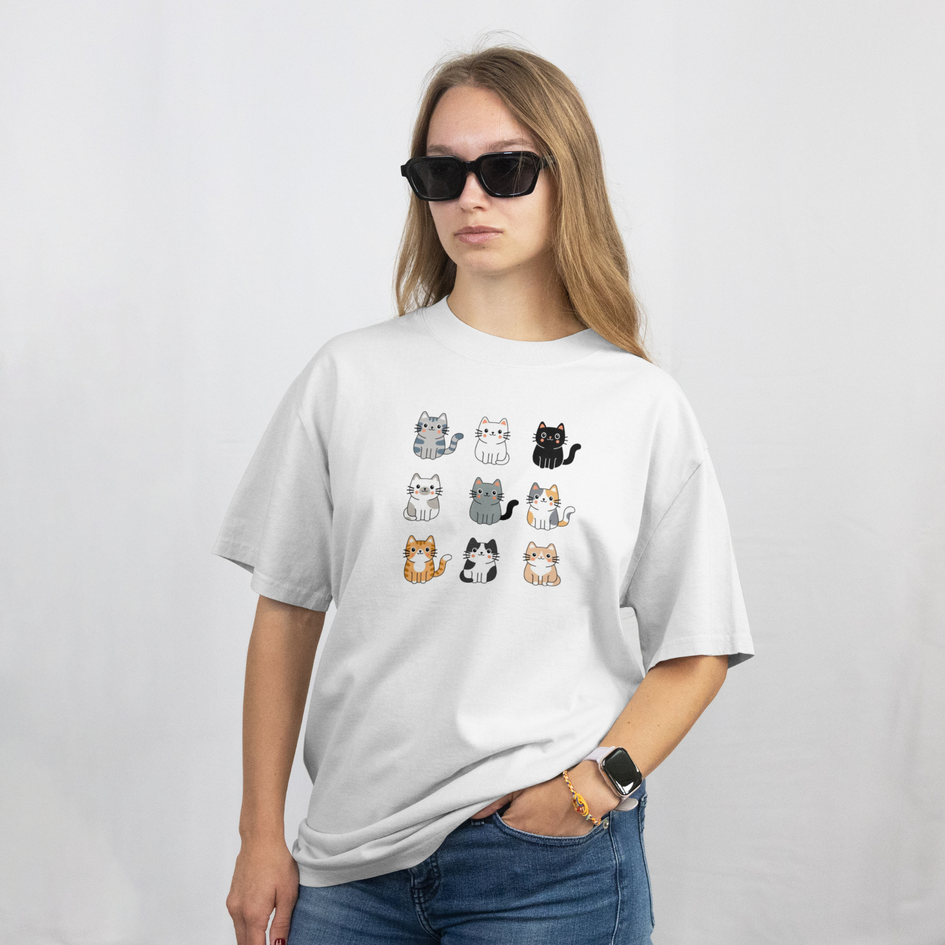 Drop Shoulder T-shirt - SHJ22