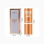Waterproof Vegan Brown Tinted Eyebrow Enhancer Stamp Stencil Kit.