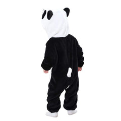 Hooded onesie toddler winter clothes - Panda