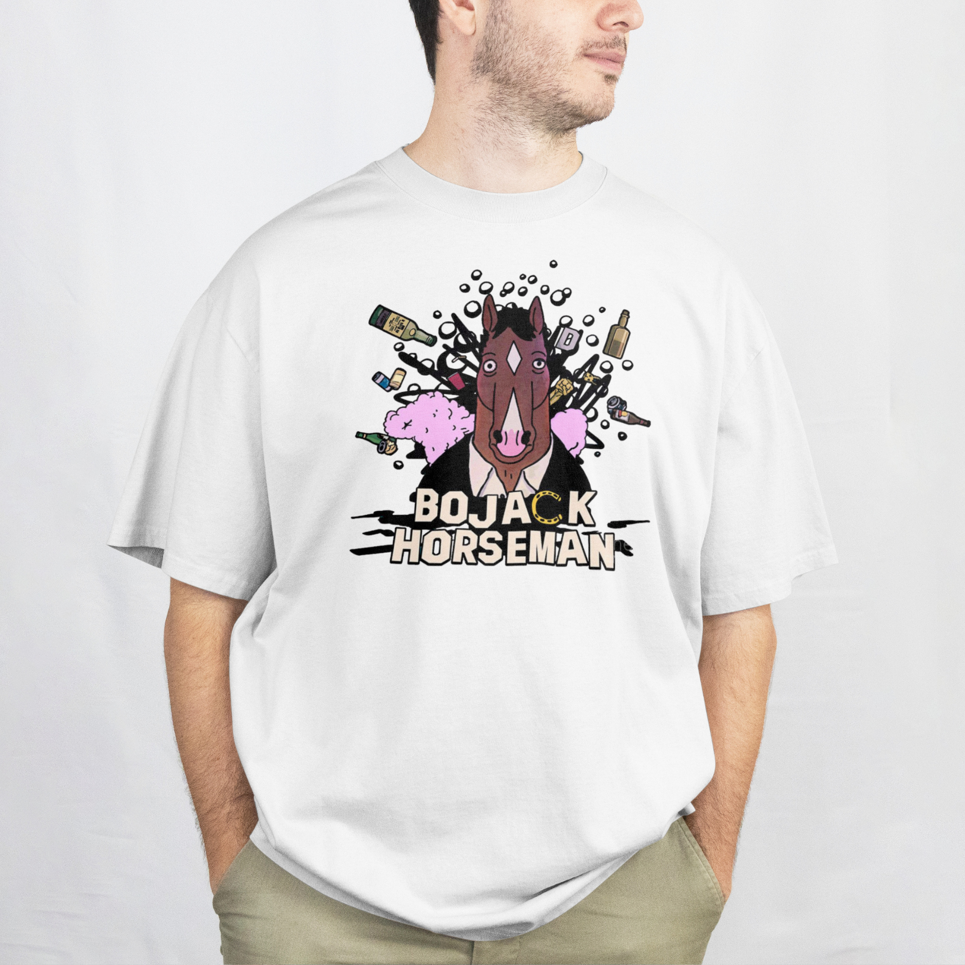 Drop Shoulder T-shirt - SHJ5