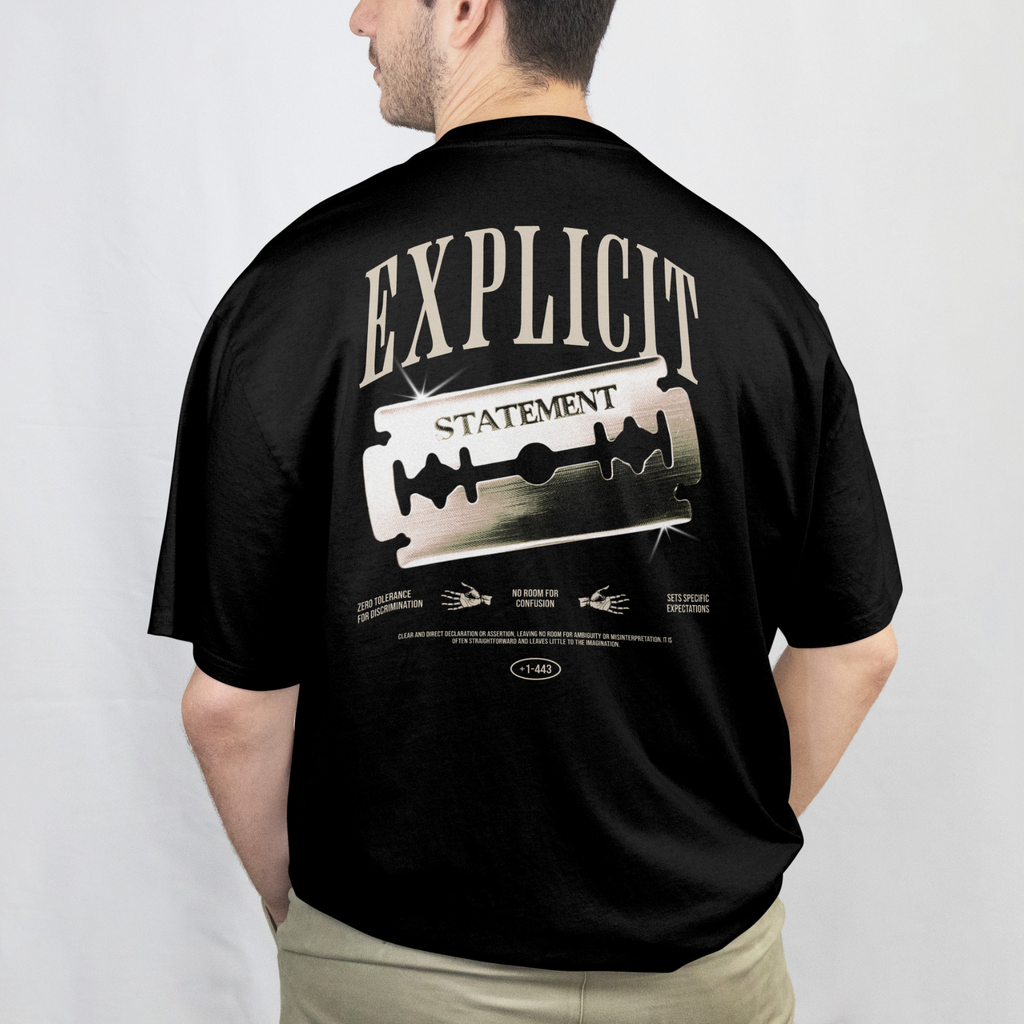 Drop Shoulder T-shirt - BLD6