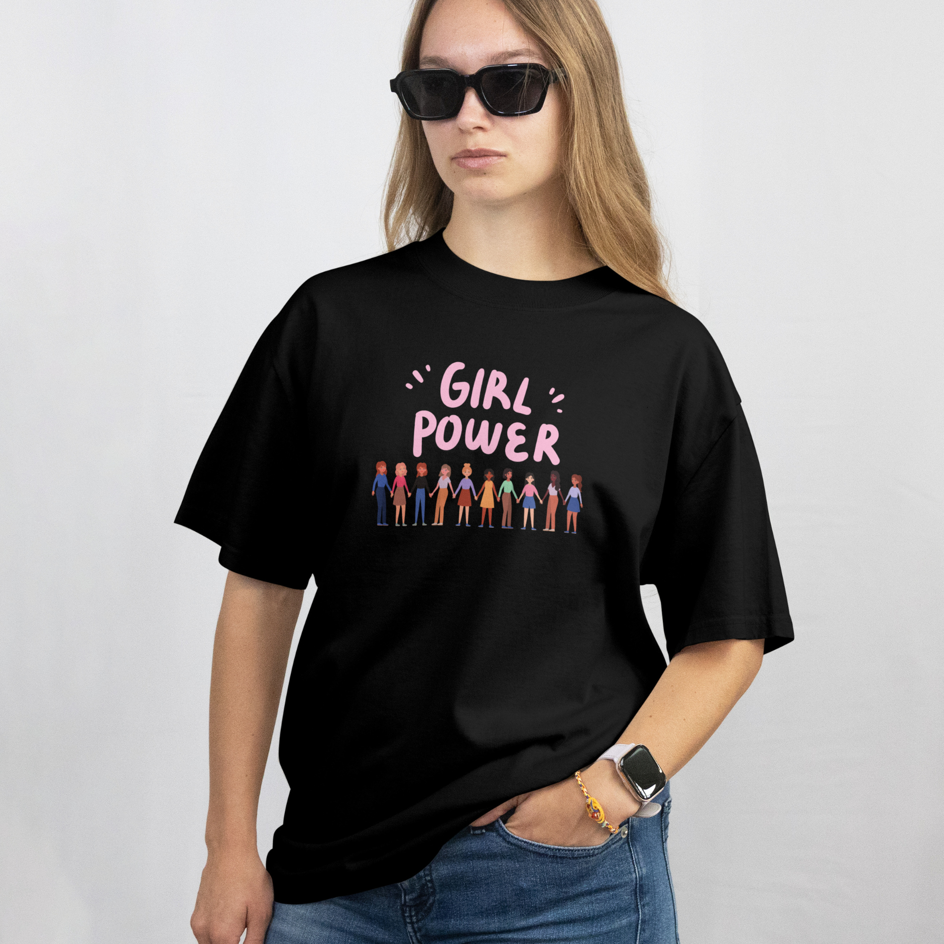 Drop Shoulder T-shirt - SHJ8