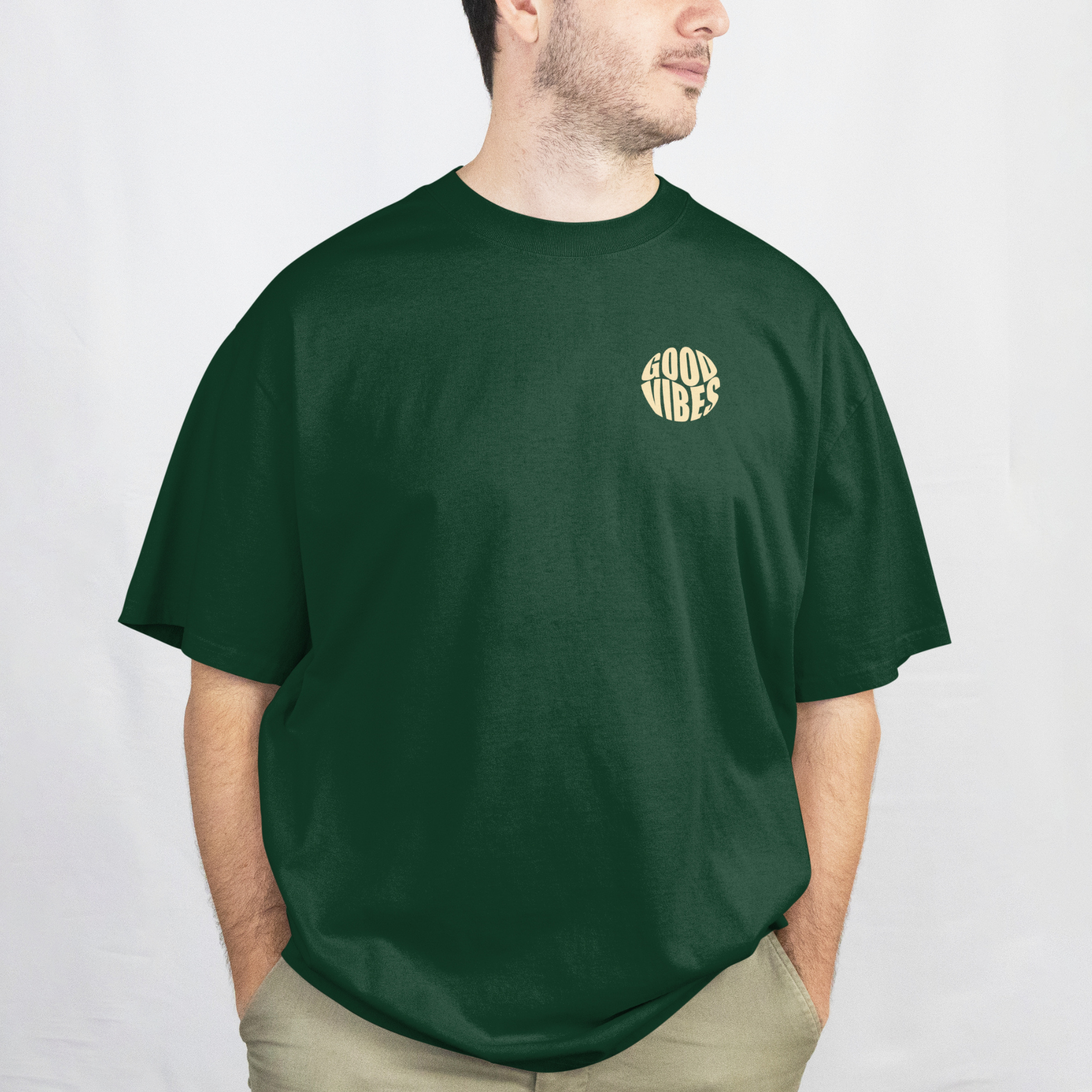 Drop Shoulder T-shirt - SHJ9