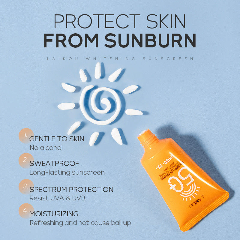 SPF50+ PA+ Whitening Sunscreen - LAIKOU
