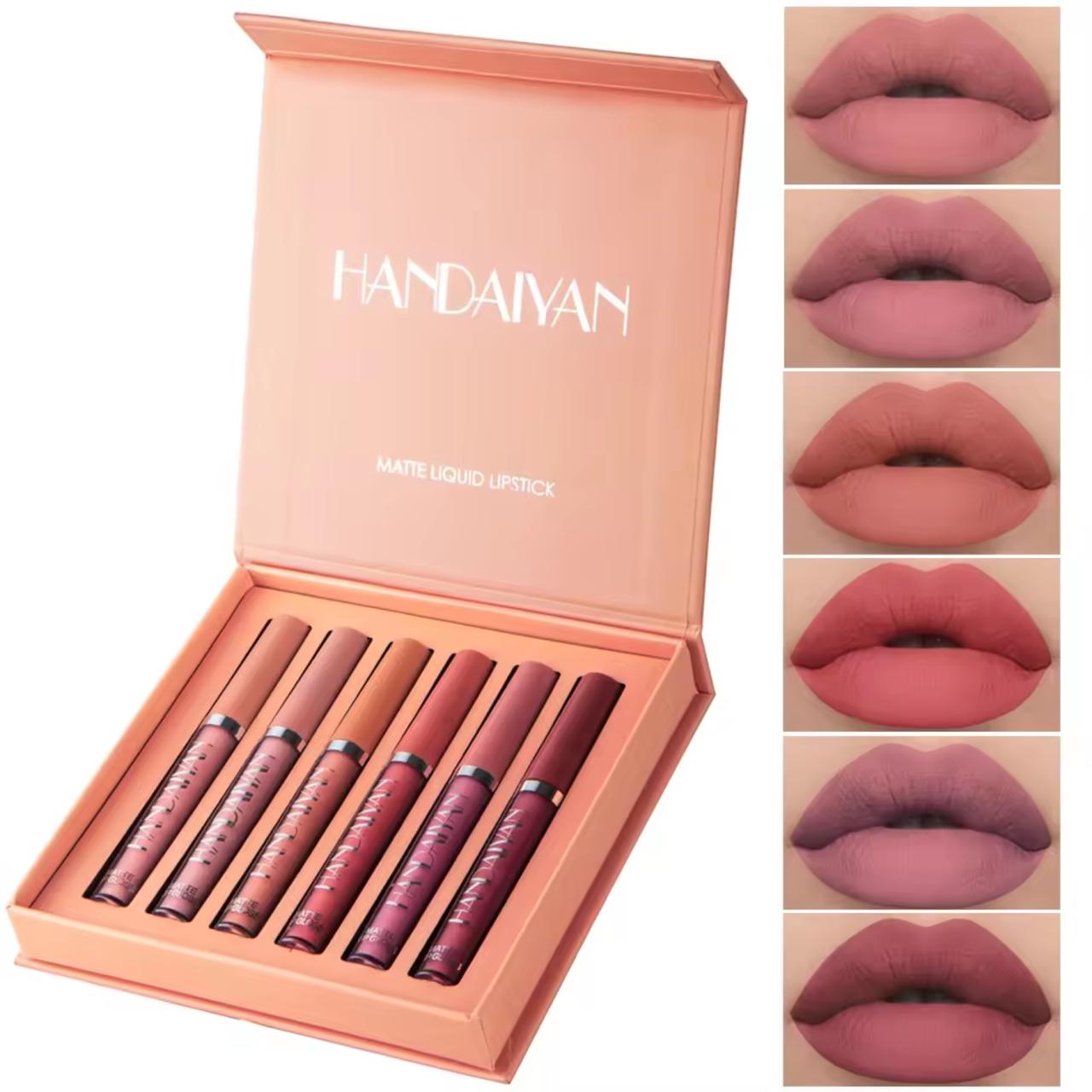 Waterproof long lasting liquid matte lipstick