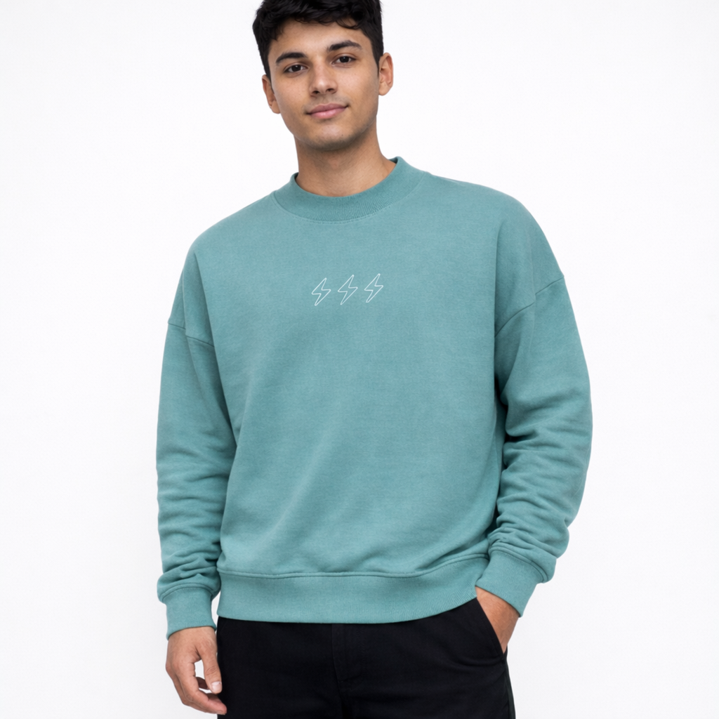 High Neck Unisex Sweatshirt