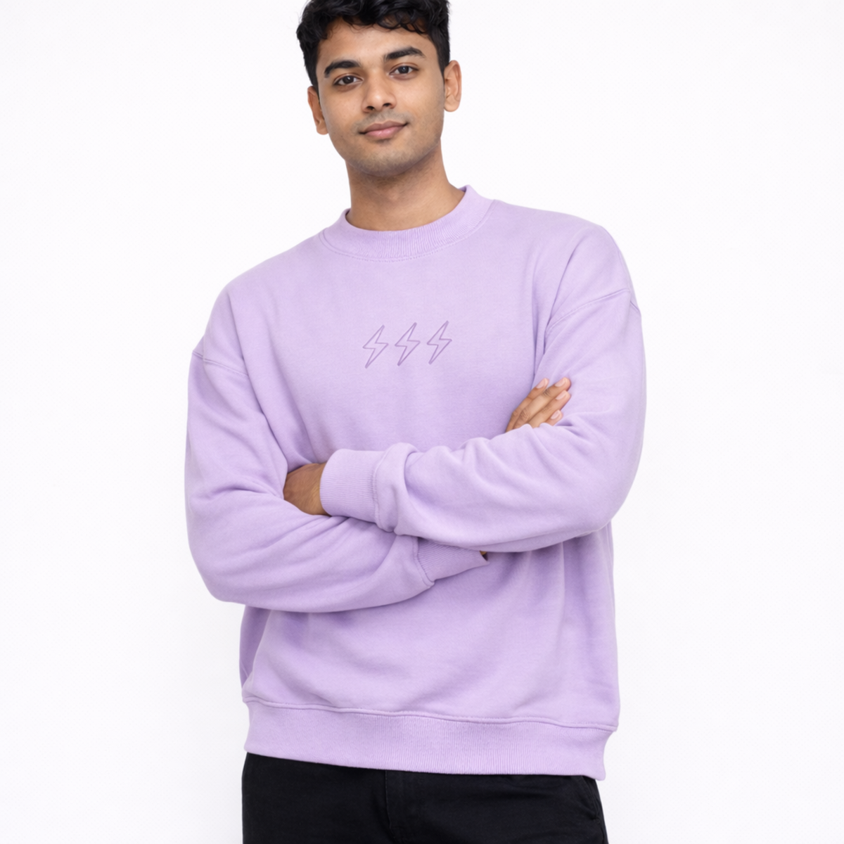 High Neck Unisex Sweatshirt