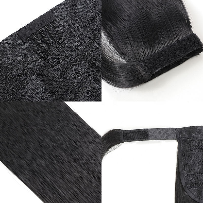 24 Inch Clip In Pony Tail Hair Extensions