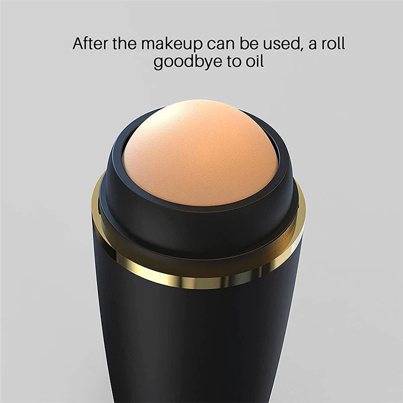 Face Oil Absorber Volcanic Roller