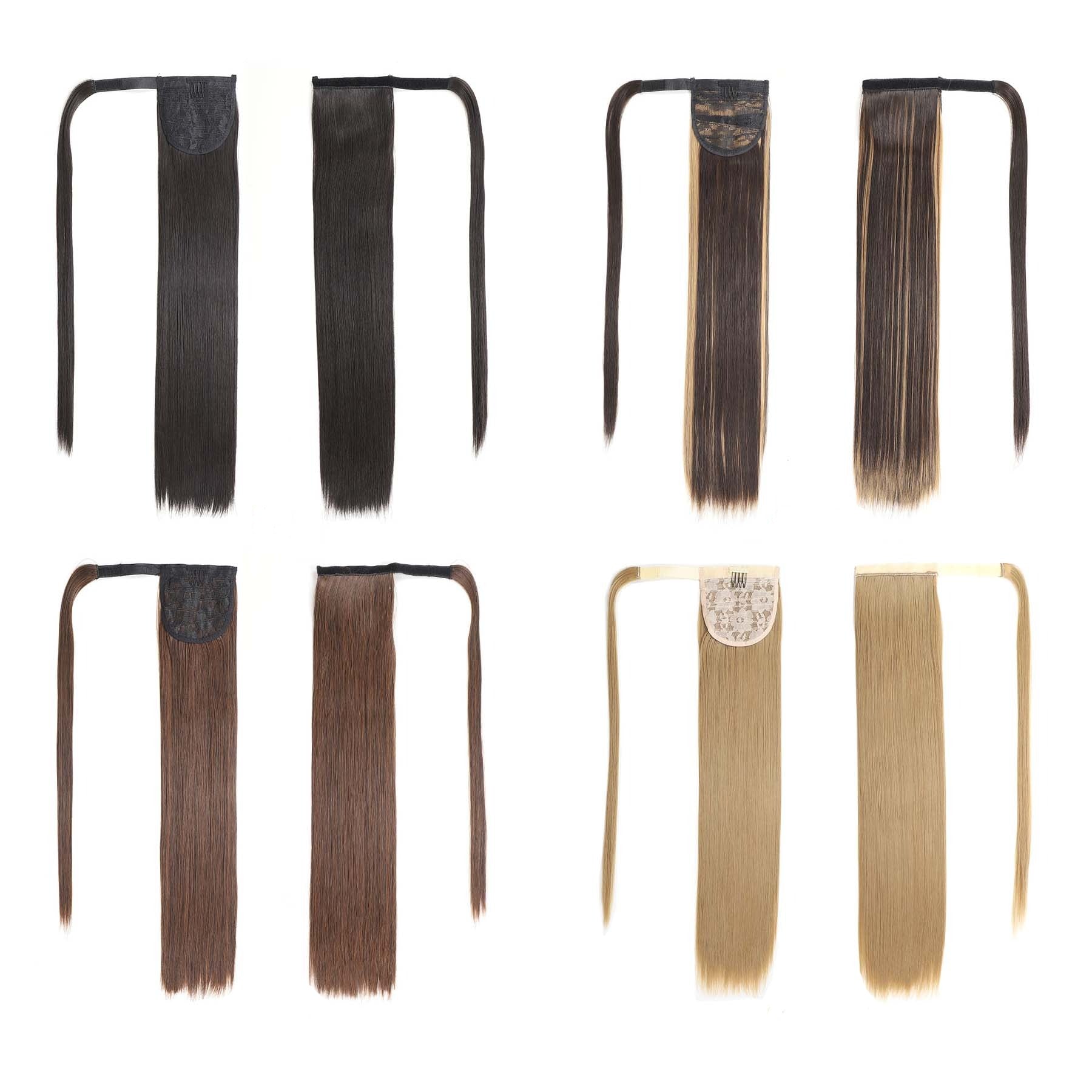 24 Inch Clip In Pony Tail Hair Extensions